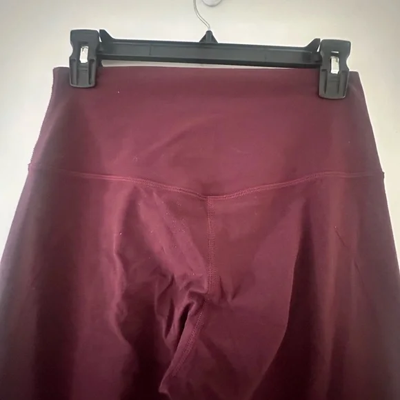 Lululemon Athletica Deep Maroon Leggings Burgundy - Picture 8 of 13